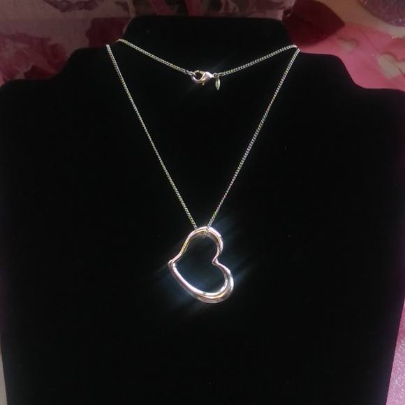 ❣️ HP ❣️AVON rhinestone heart pendant - Picture 2 of 6